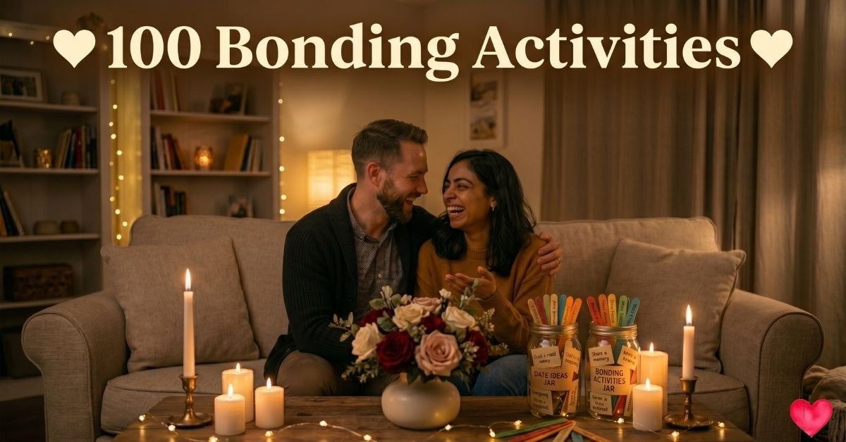 bonding activities for couples at home emotional connection